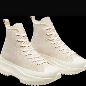 Converse Run Star Hike Embroidered Floral With Box